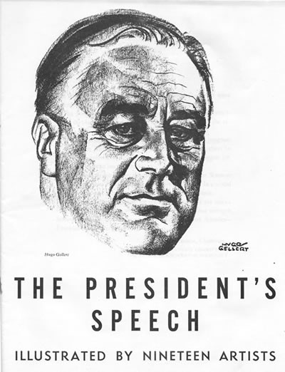 FDR Teamster Union Speech Pamplet Cover